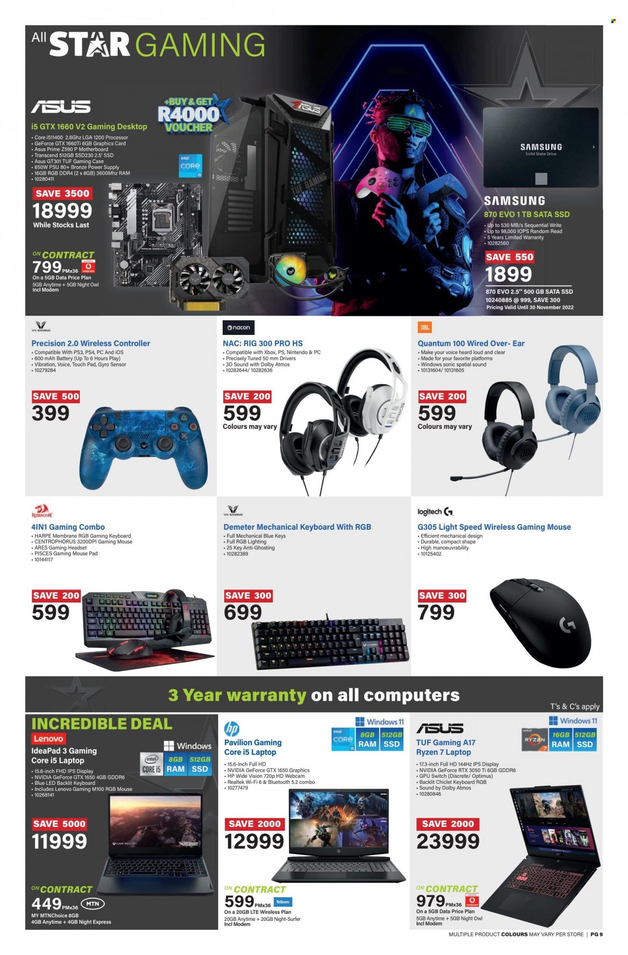 Incredible Connection specials - 01/11/2022 - 06/11/2022. Page 9