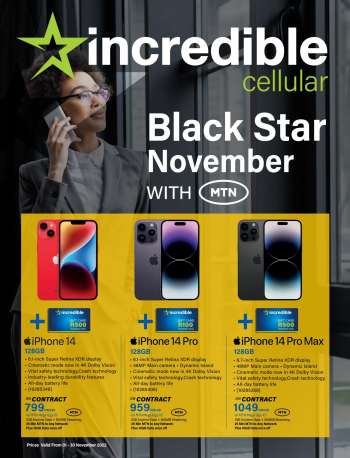 Incredible Connection catalogue  - 01/11/2022 - 30/11/2022.