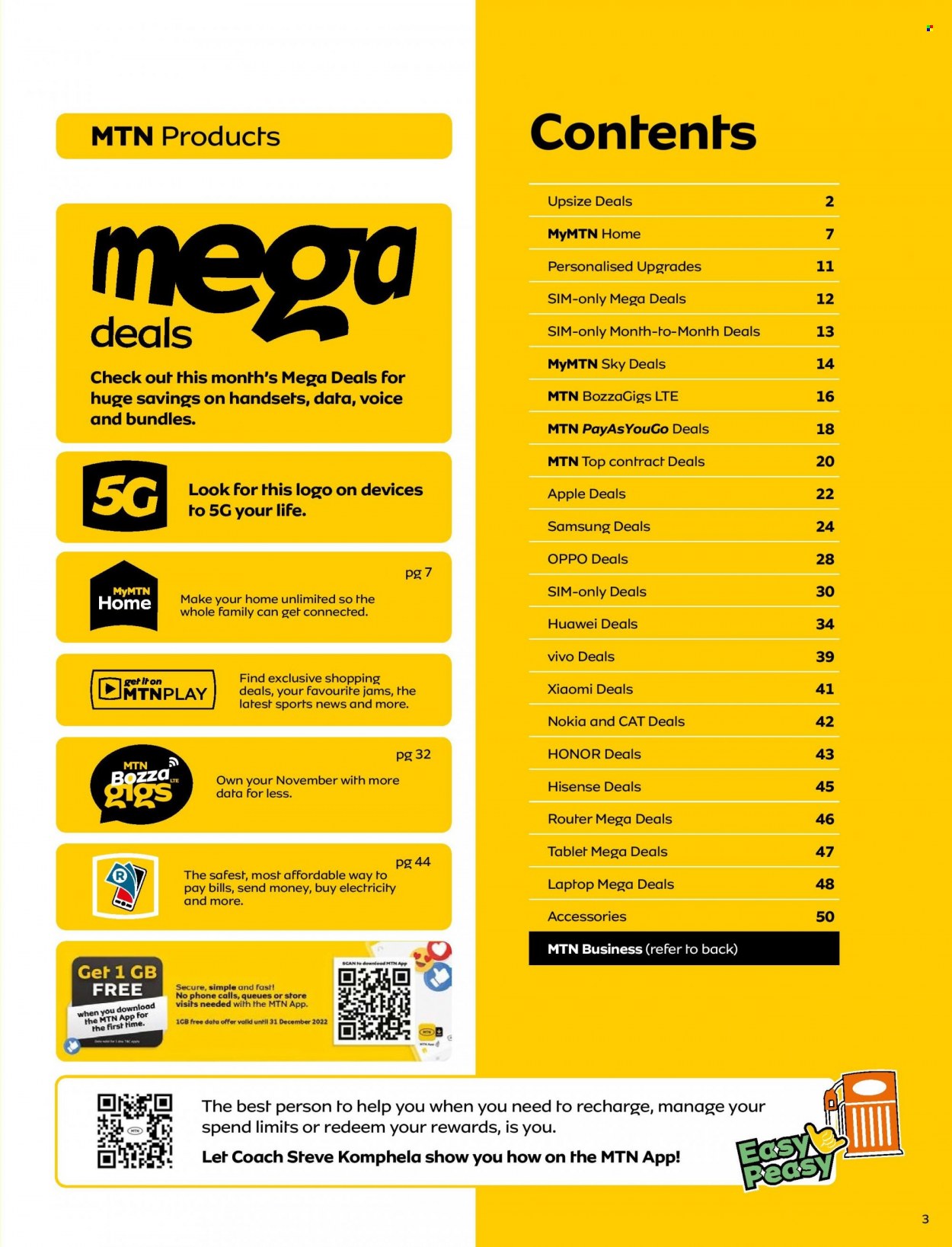 MTN specials - 01/11/2022 - 30/11/2022. Page 3