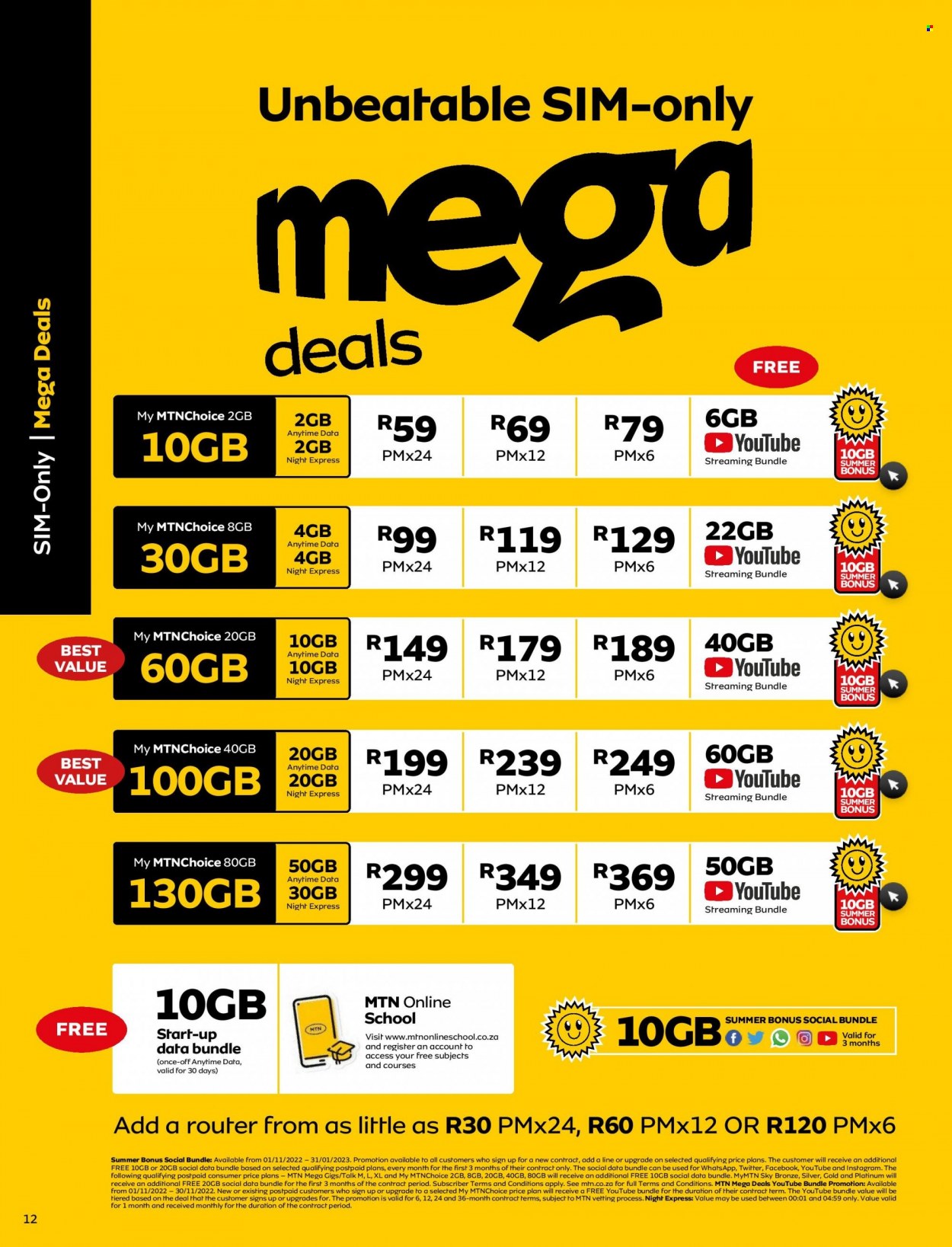 MTN specials - 01/11/2022 - 30/11/2022. Page 12