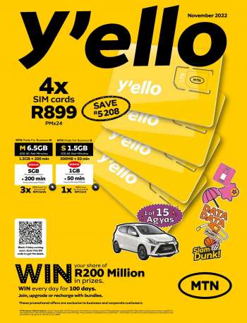 MTN catalogue  - 01/11/2022 - 30/11/2022.