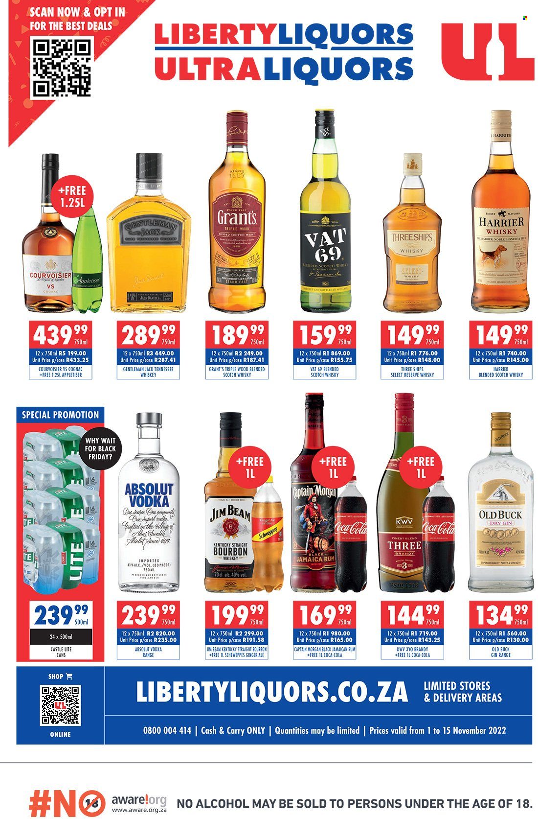 Liberty Liquors specials - 01/11/2022 - 15/11/2022. Page 1