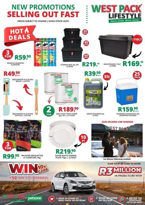 West Pack Lifestyle specials. Page 1