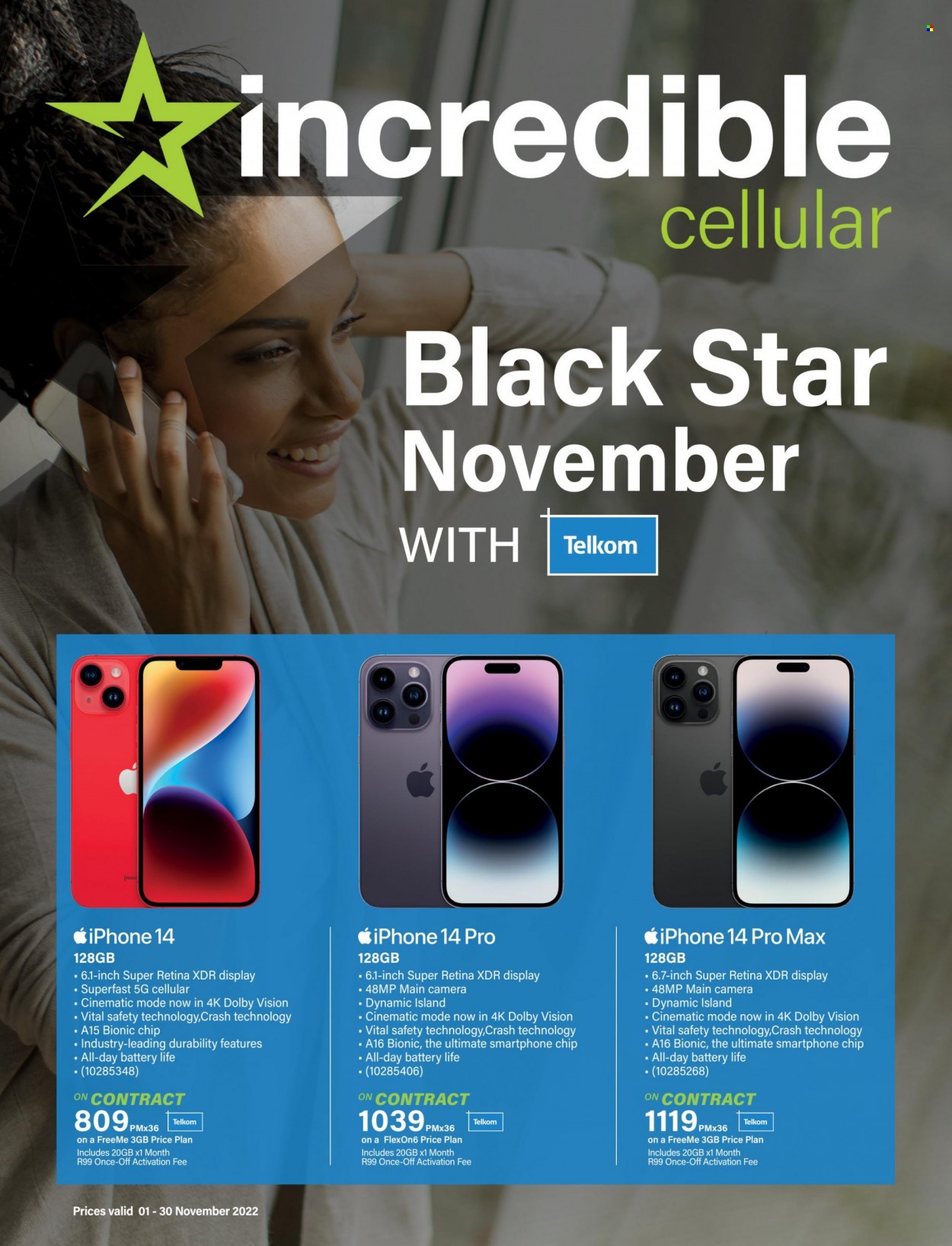 Incredible Connection specials - 01/11/2022 - 30/11/2022. Page 1