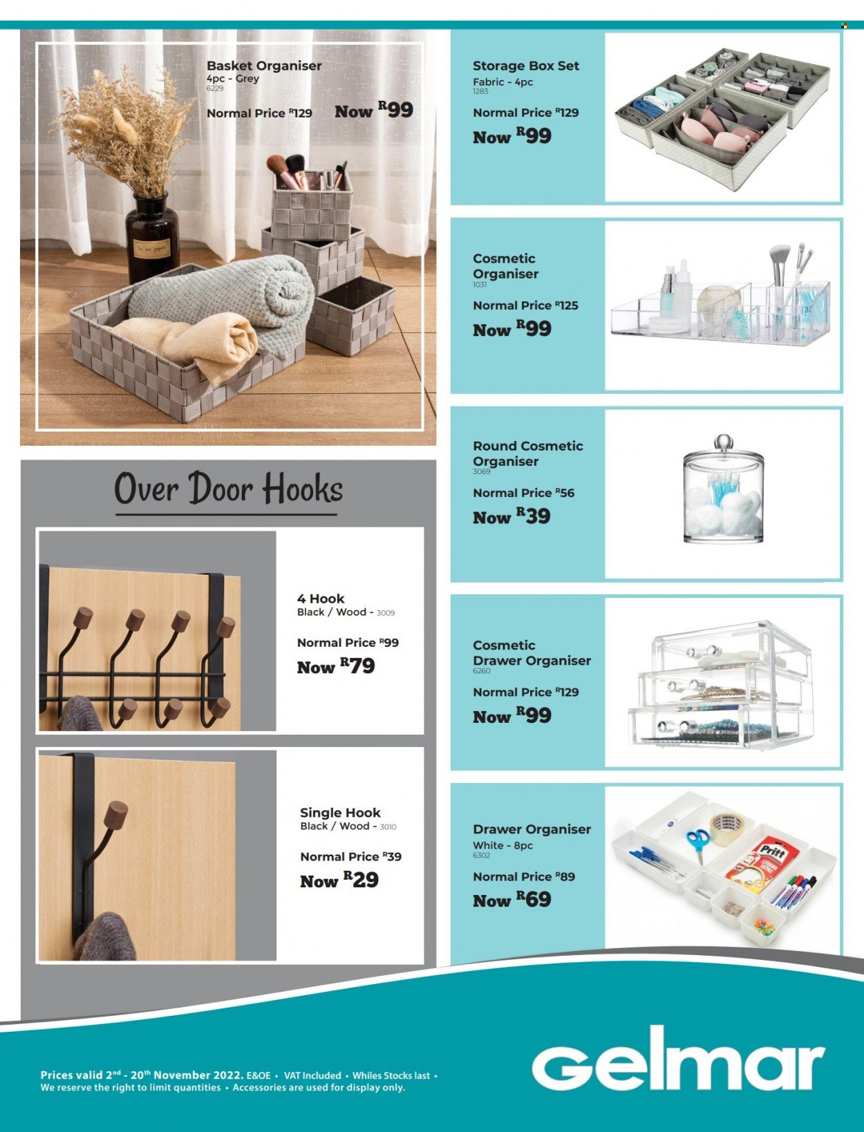 Gelmar specials - 02/11/2022 - 20/11/2022. Page 1