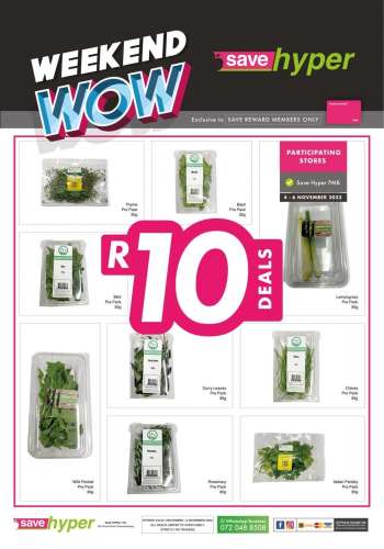 Save hyper catalogue  - 04/11/2022 - 06/11/2022.