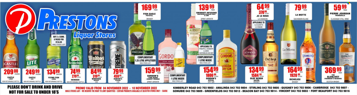 Prestons Liquor Stores specials - 04/11/2022 - 10/11/2022. Page 1