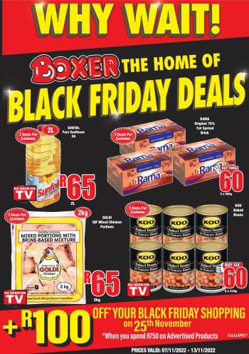 Boxer catalogue  - 07/11/2022 - 13/11/2022.