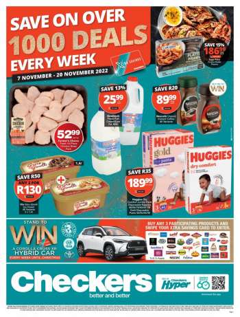 Checkers catalogue  - 07/11/2022 - 20/11/2022.
