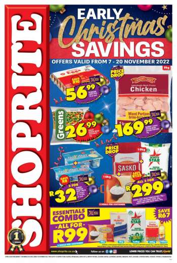 Shoprite catalogue  - 07/11/2022 - 20/11/2022.