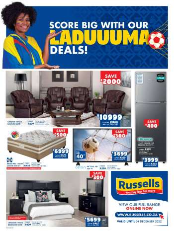 Russells catalogue  - 07/11/2022 - 04/12/2022.