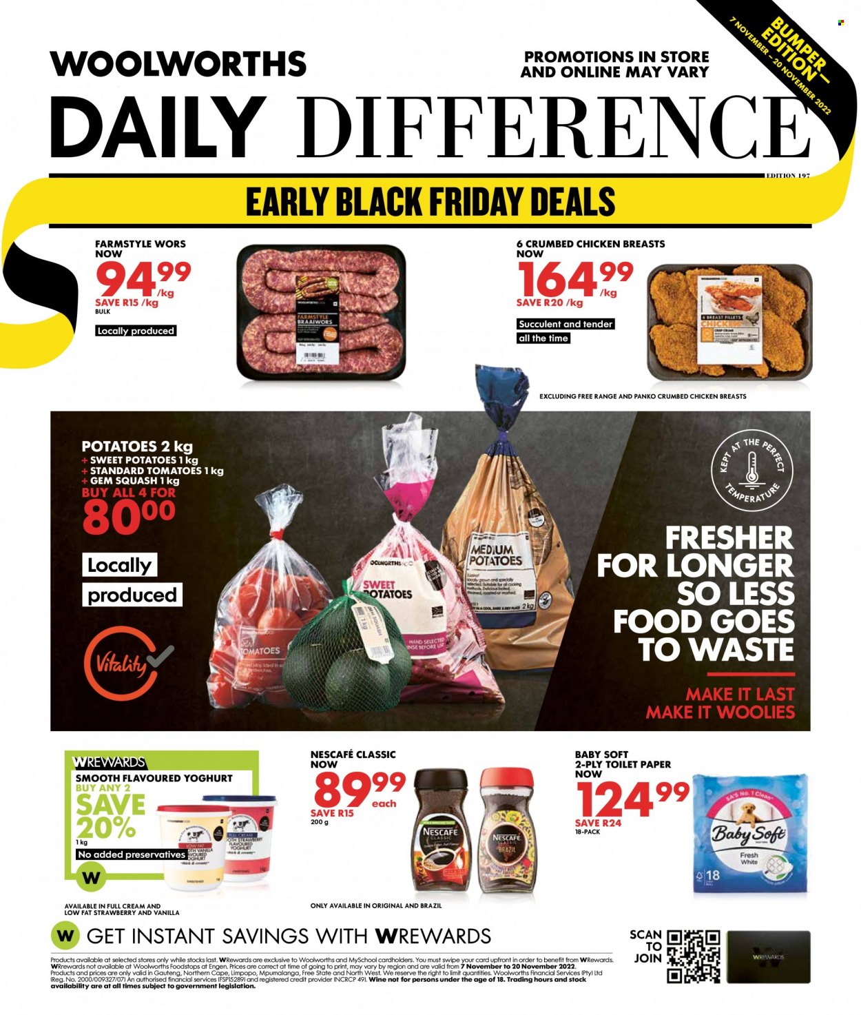 Woolworths specials - 07/11/2022 - 20/11/2022. Page 1