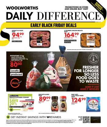 Woolworths catalogue  - 07/11/2022 - 20/11/2022.