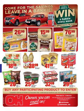OK Foods catalogue  - 10/11/2022 - 20/11/2022.