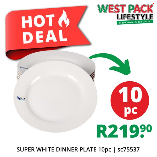 West Pack Lifestyle specials. Page 1