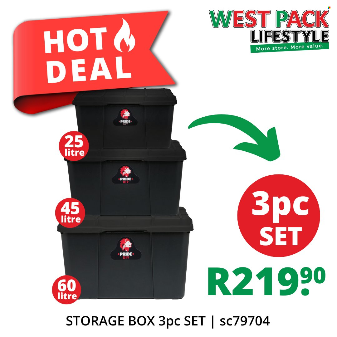 West Pack Lifestyle specials. Page 9