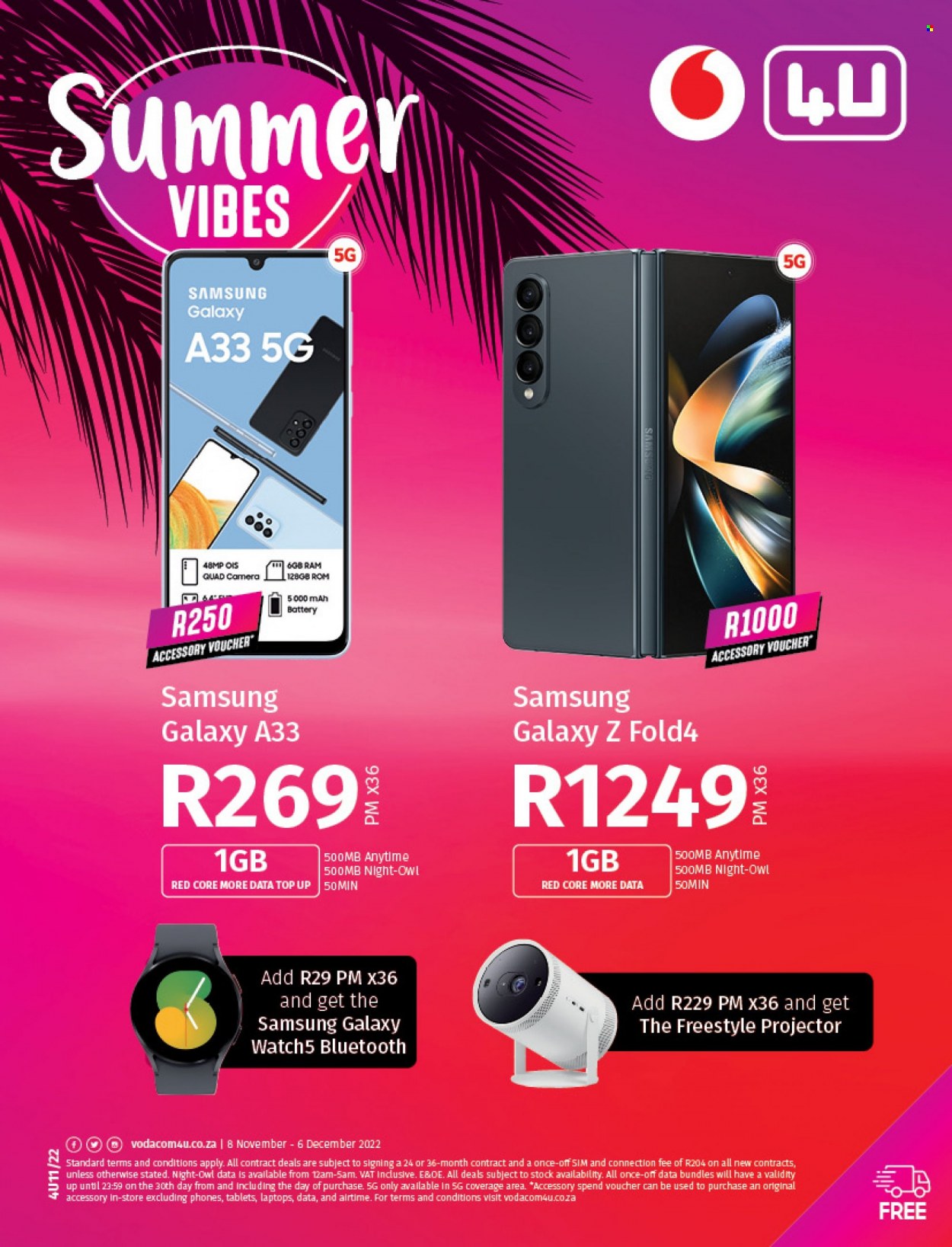 Vodacom specials - 08/11/2022 - 06/12/2022. Page 1