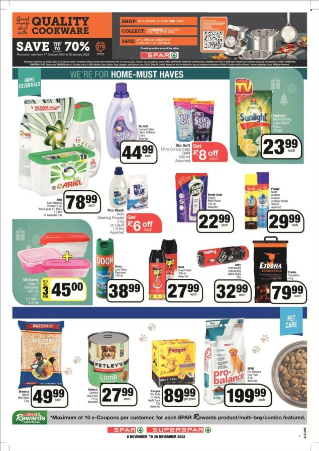 SPAR specials - 08/11/2022 - 20/11/2022. Page 7