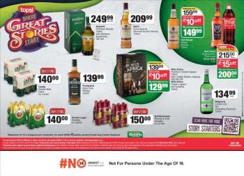 TOPS at SPAR catalogue  - 10/11/2022 - 13/11/2022.