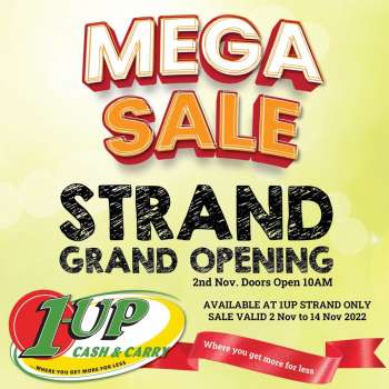 1UP Cash & Carry catalogue  - 02/11/2022 - 14/11/2022.
