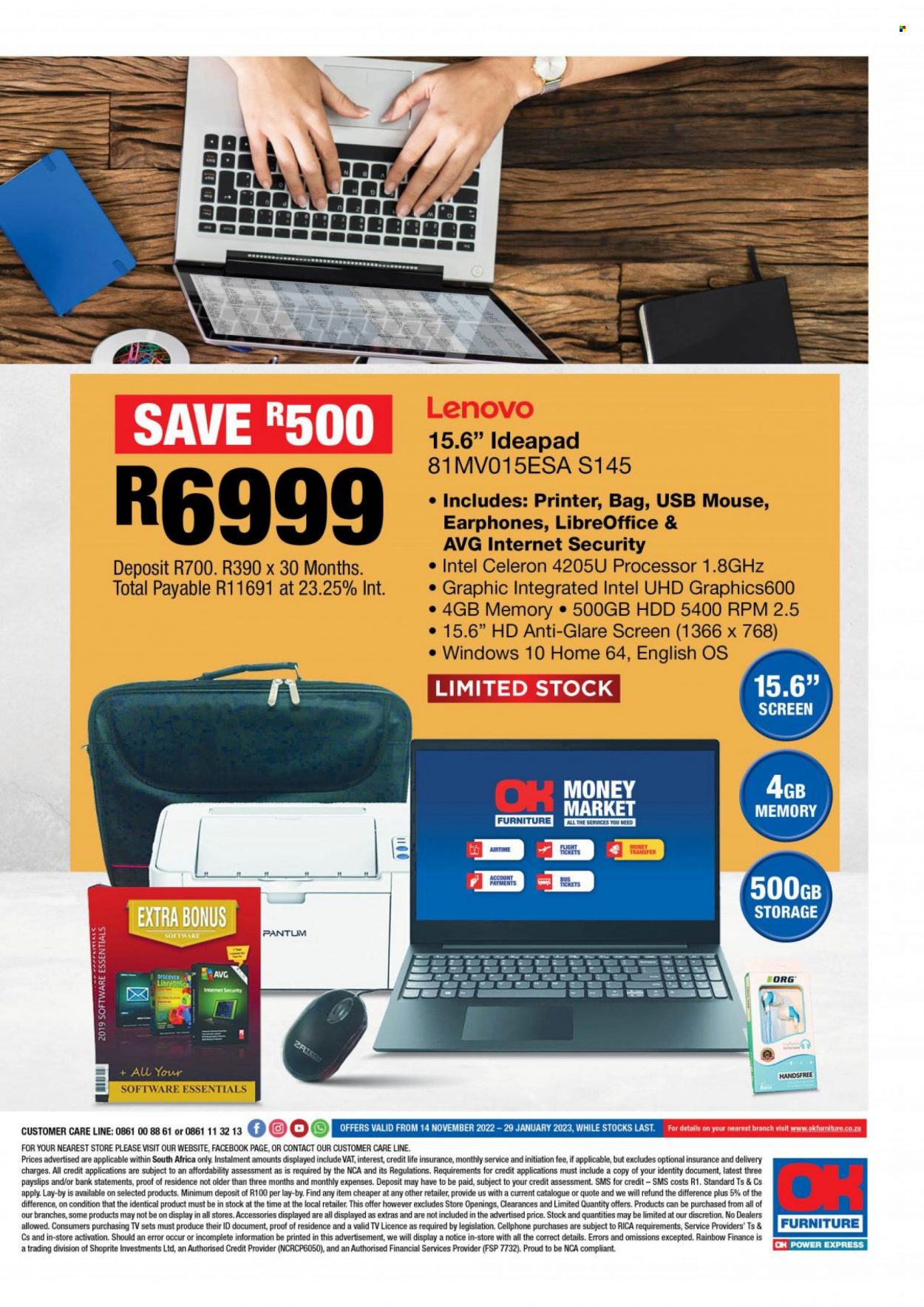 OK Furniture specials - 14/11/2022 - 29/01/2023. Page 9