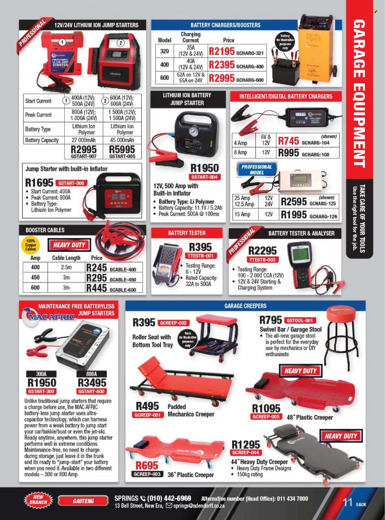 Adendorff Machinery Mart specials. Page 13