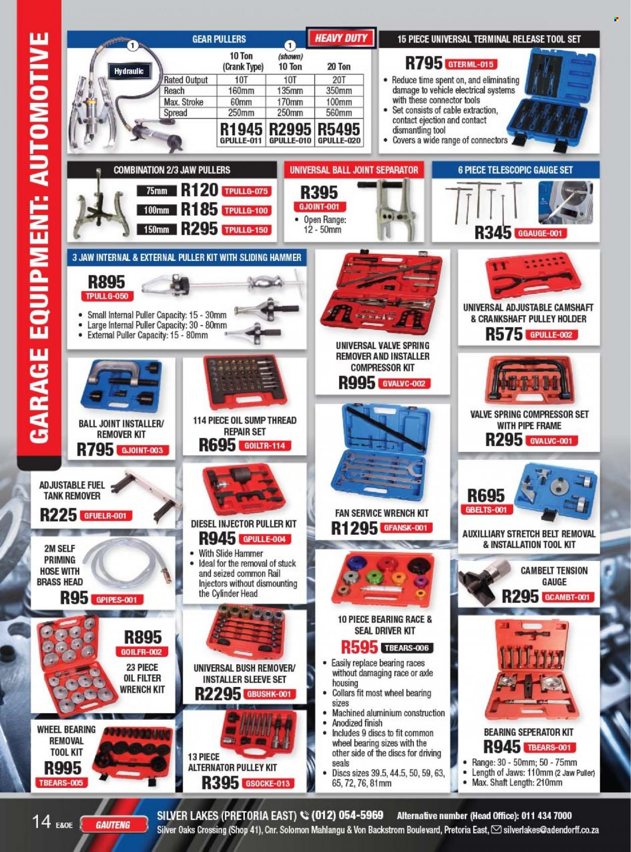 Adendorff Machinery Mart specials. Page 16