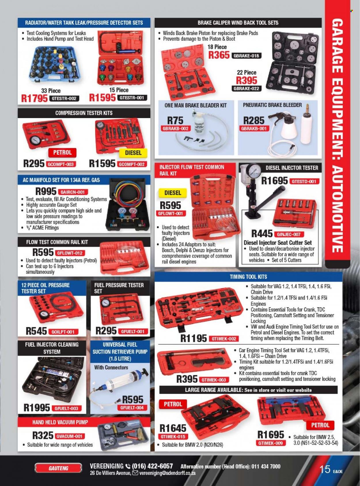 Adendorff Machinery Mart specials. Page 17