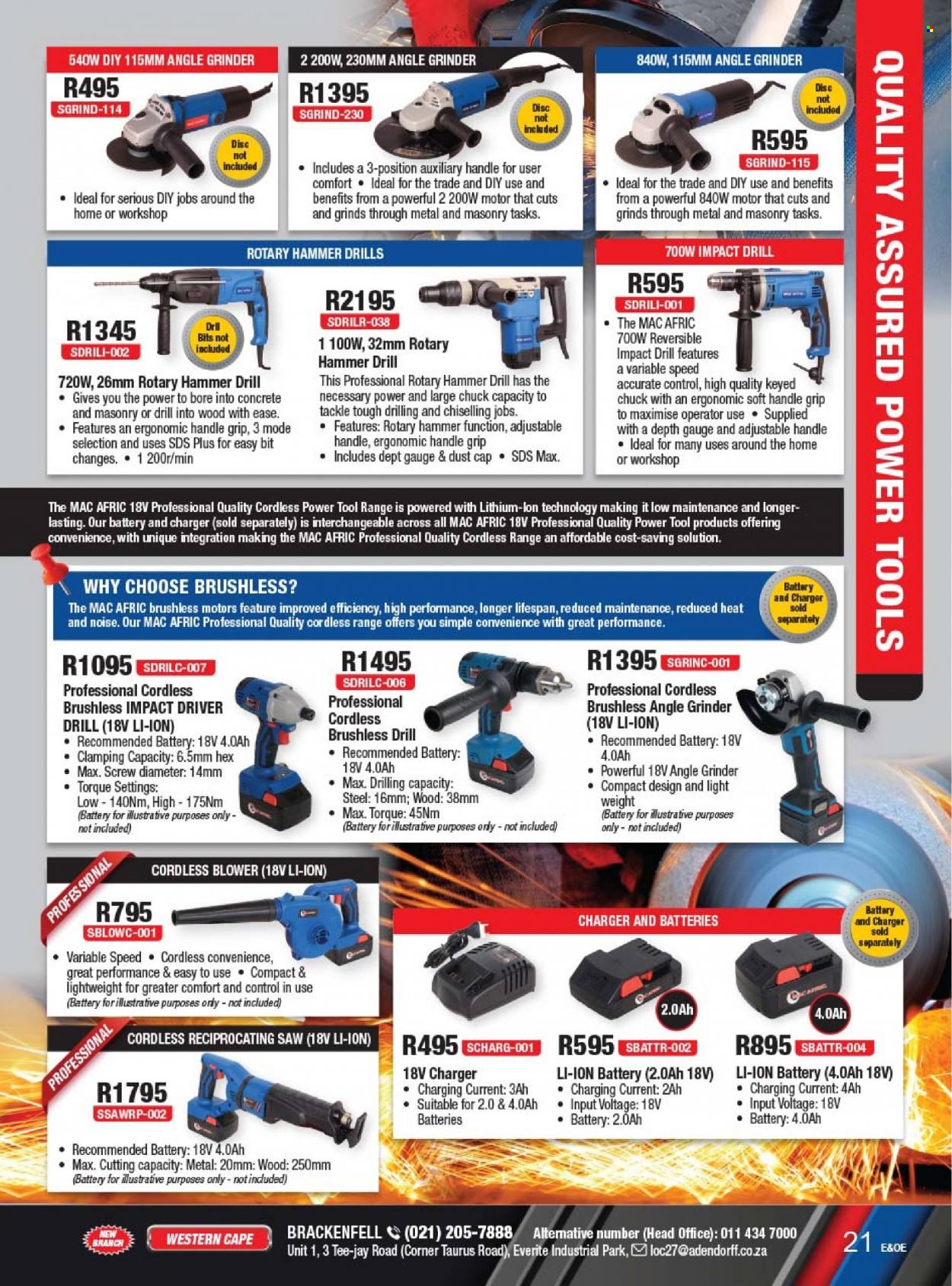 Adendorff Machinery Mart specials. Page 23