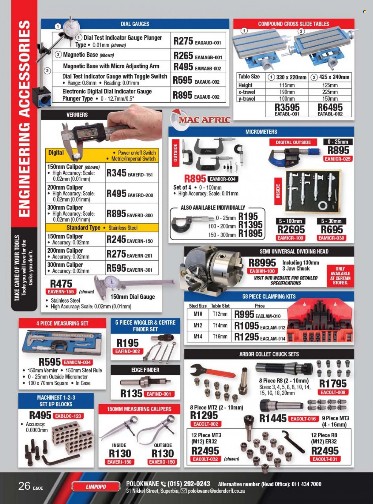 Adendorff Machinery Mart specials. Page 28