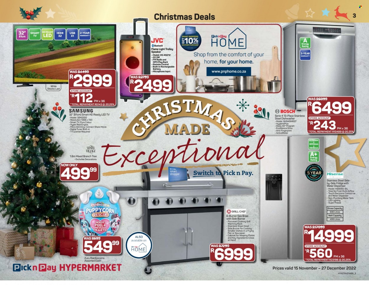 Pick n Pay Hypermarket specials - 15/11/2022 - 27/12/2022. Page 3