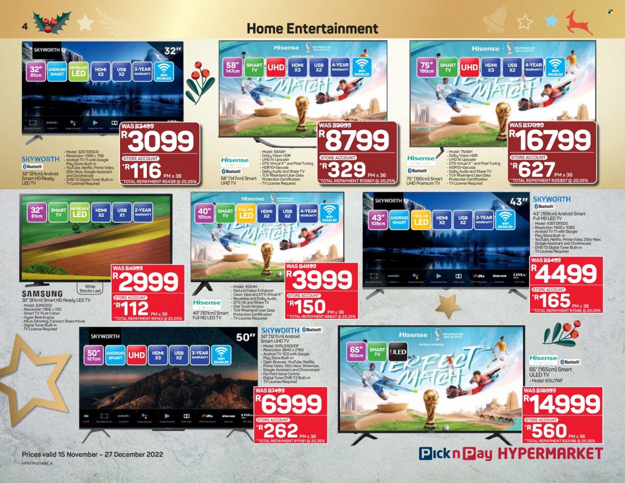 Pick n Pay Hypermarket specials - 15/11/2022 - 27/12/2022. Page 4