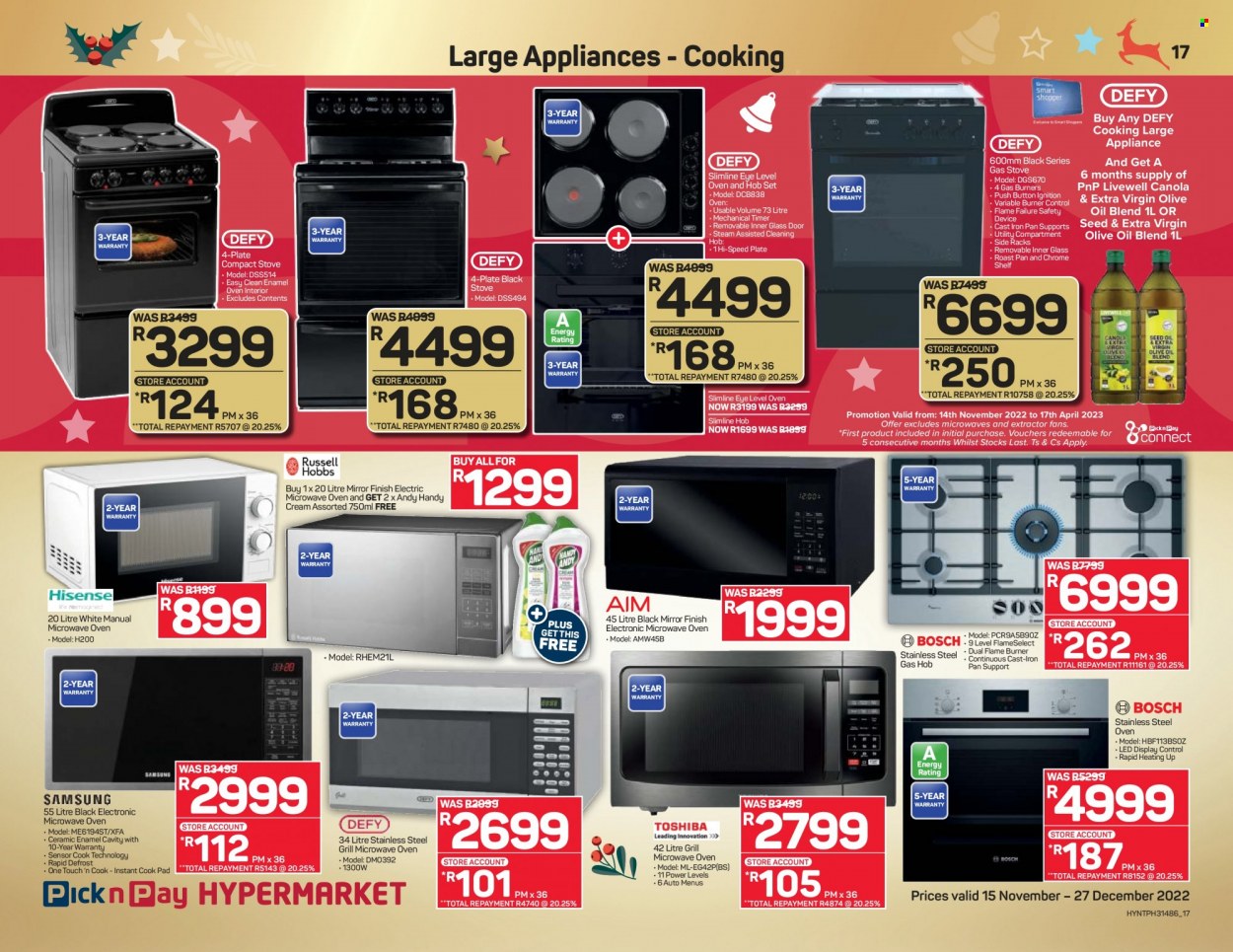 Pick n Pay Hypermarket specials - 15/11/2022 - 27/12/2022. Page 17
