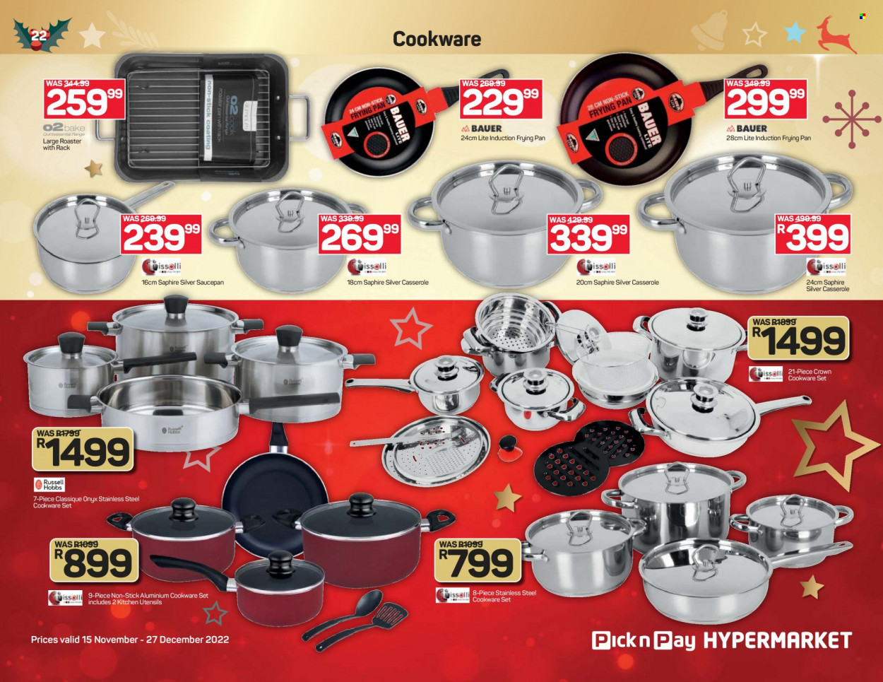 Pick n Pay Hypermarket specials - 15/11/2022 - 27/12/2022. Page 22