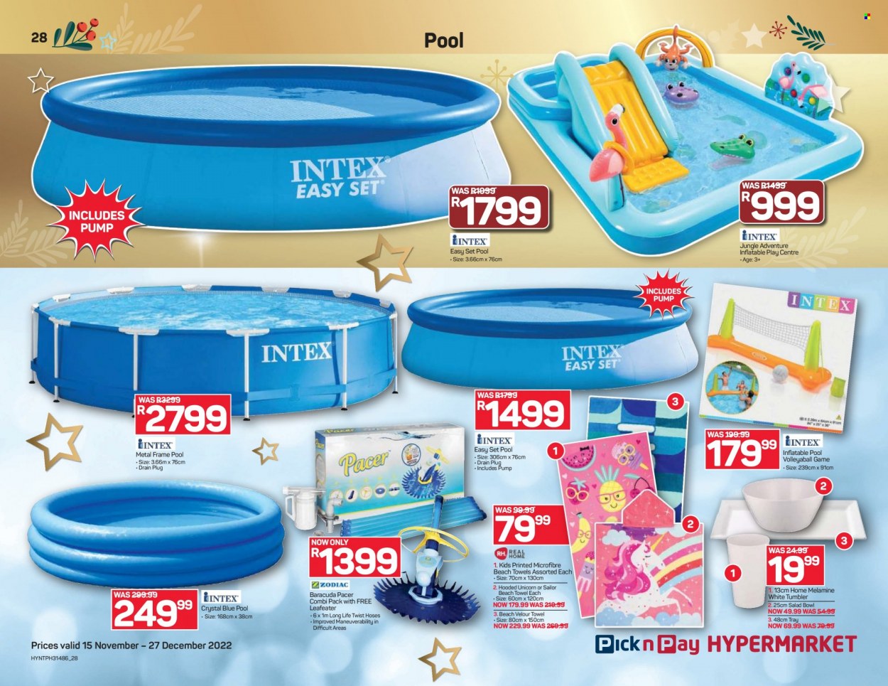 Pick n Pay Hypermarket specials - 15/11/2022 - 27/12/2022. Page 28
