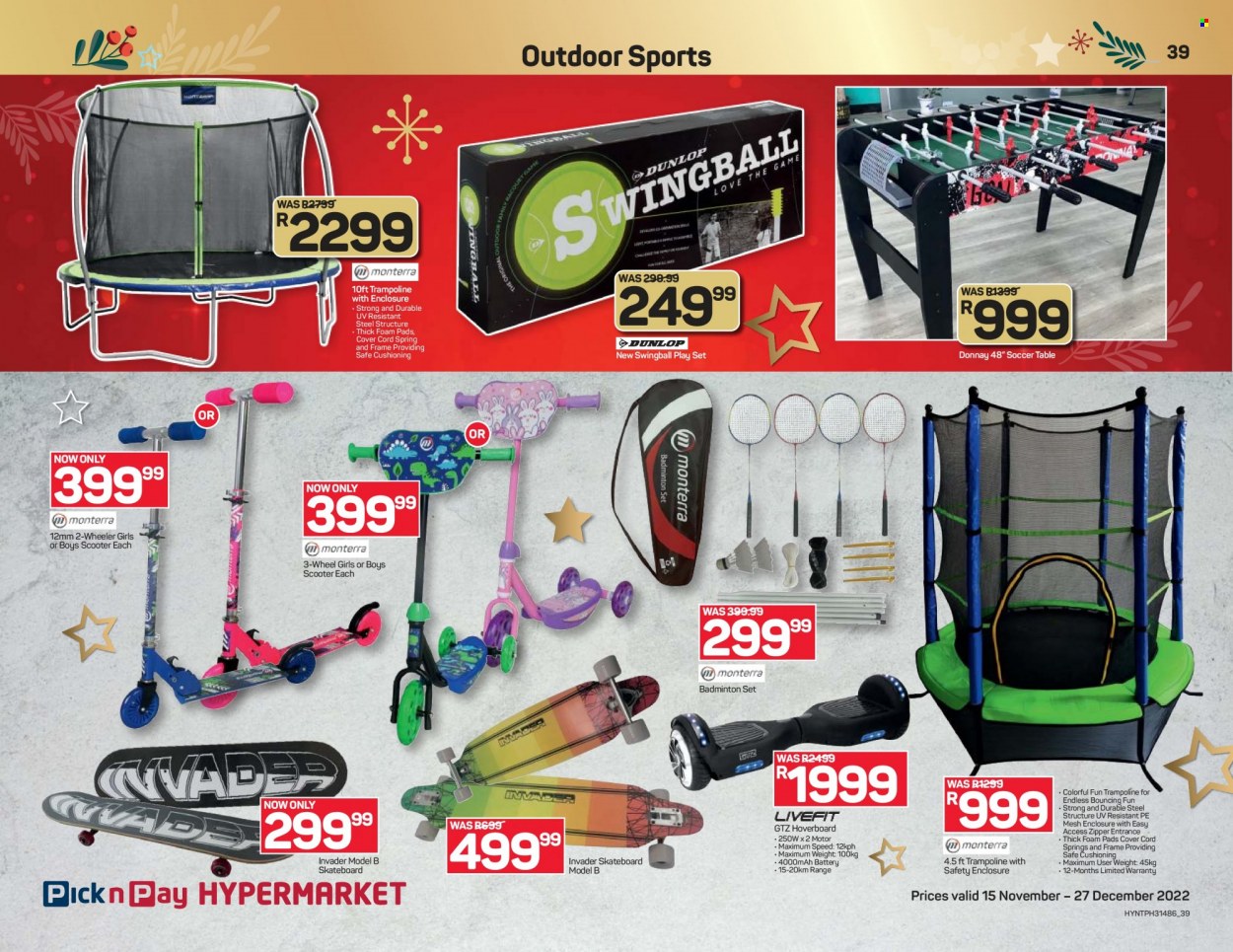 Pick n Pay Hypermarket specials - 15/11/2022 - 27/12/2022. Page 39