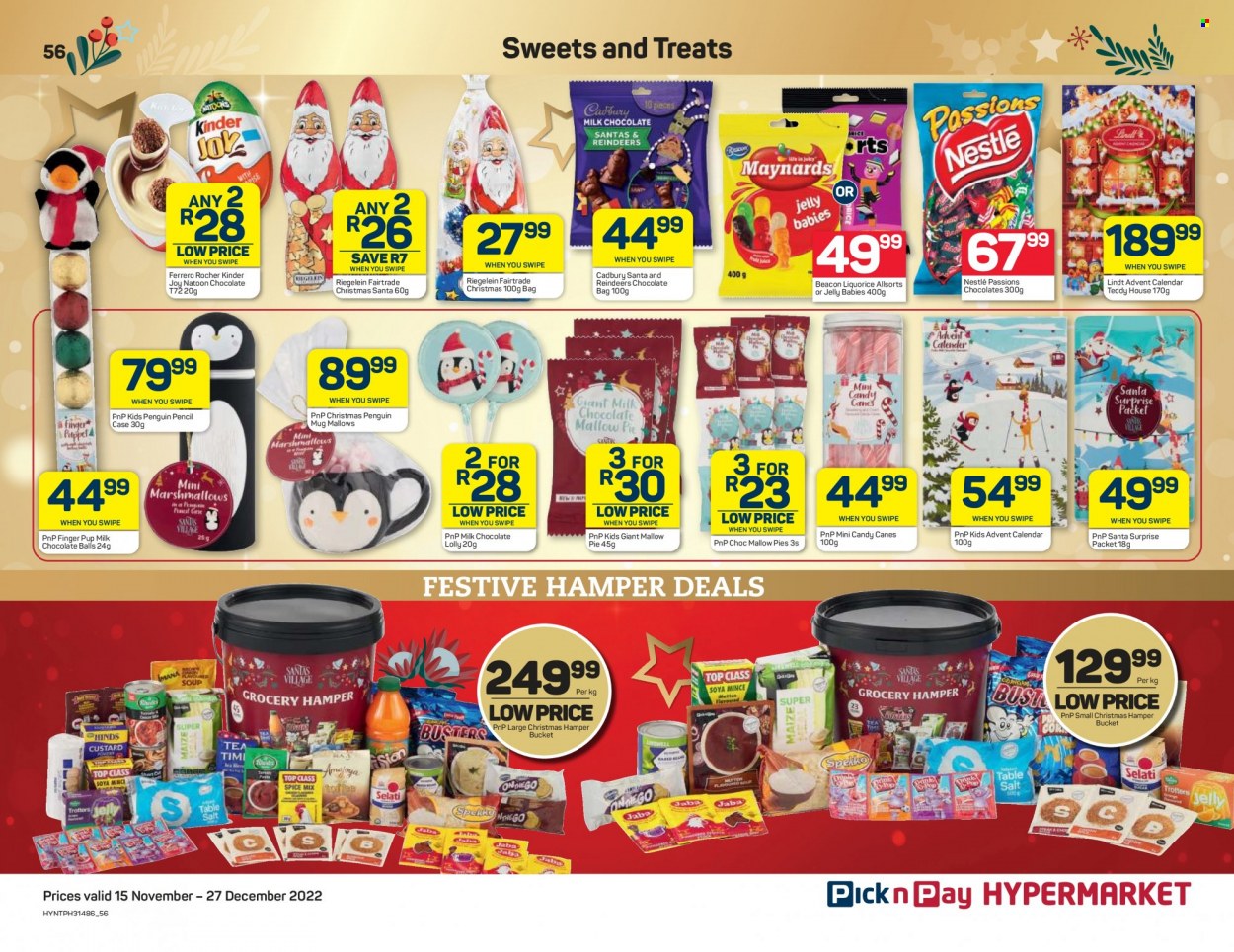 Pick n Pay Hypermarket specials - 15/11/2022 - 27/12/2022. Page 56