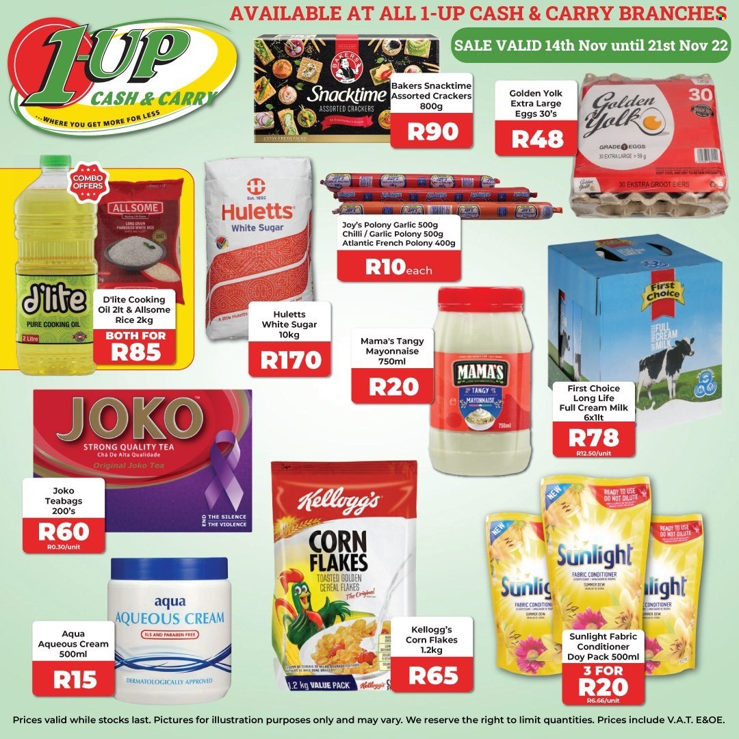1UP Cash & Carry specials - 14/11/2022 - 21/11/2022. Page 1
