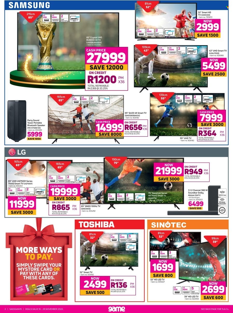 Game specials - 16/11/2022 - 29/11/2022. Page 2