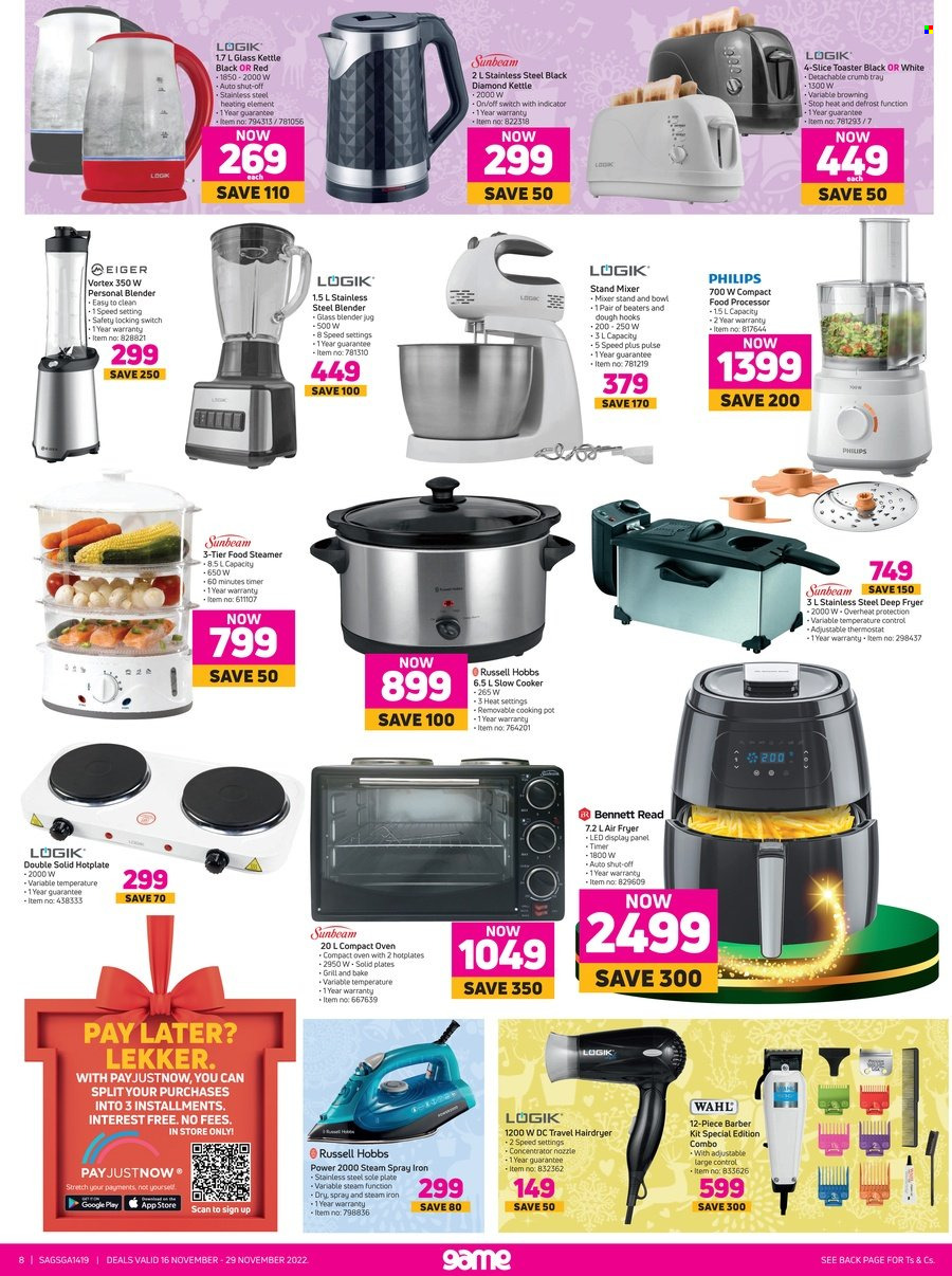 Game specials - 16/11/2022 - 29/11/2022. Page 8