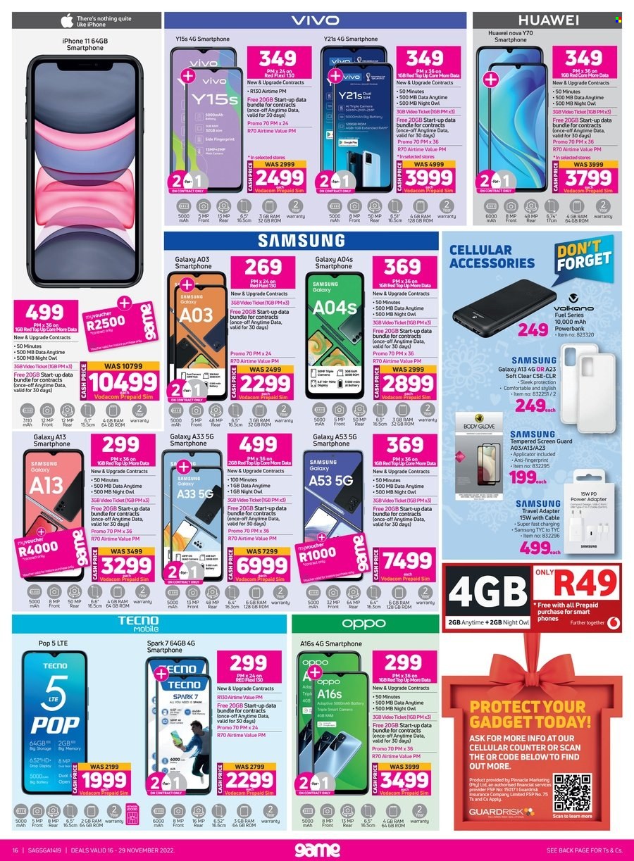 Game specials - 16/11/2022 - 29/11/2022. Page 12