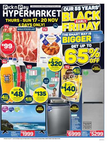 Pick n Pay Hypermarket catalogue  - 17/11/2022 - 20/11/2022.