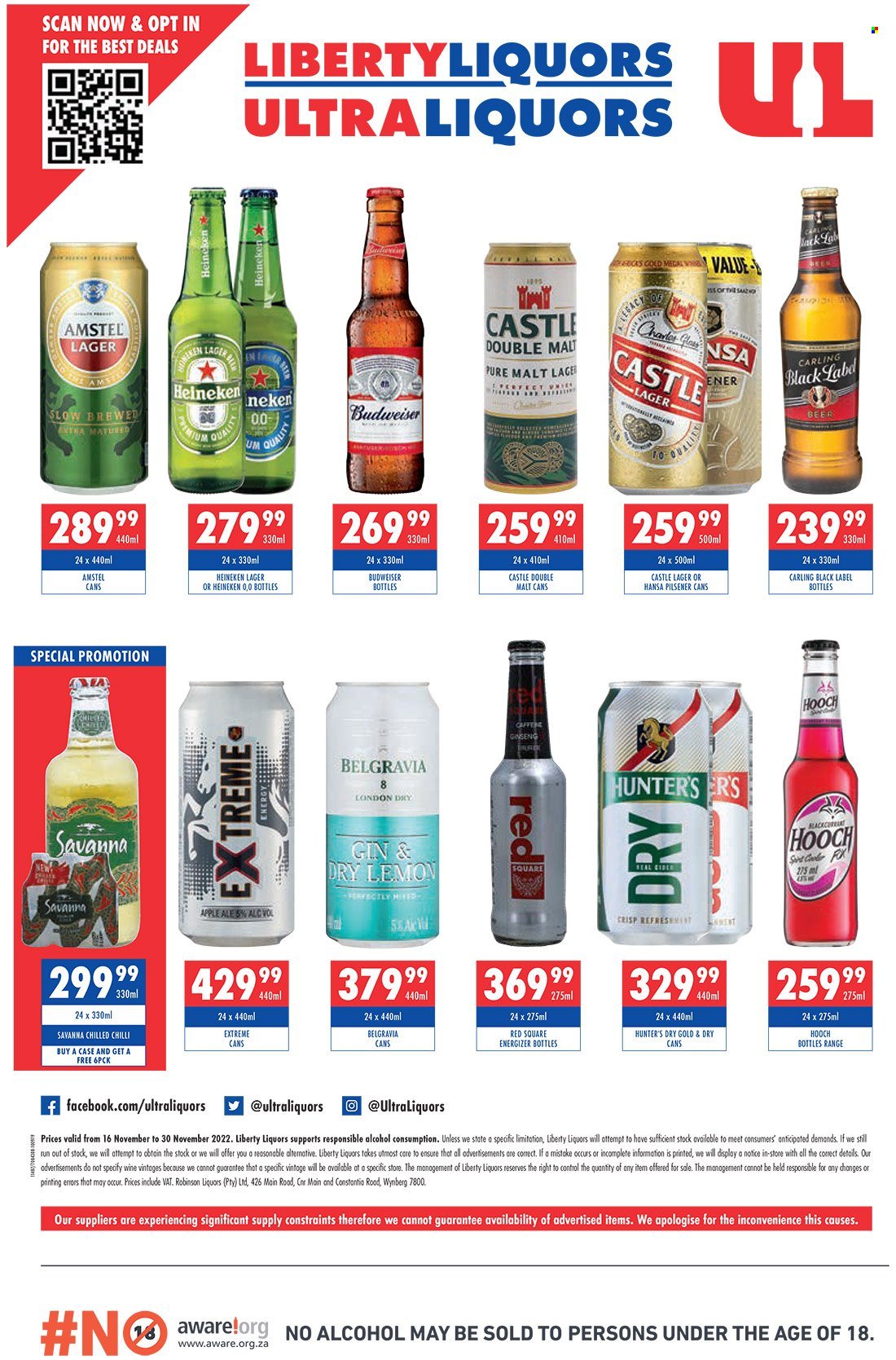Liberty Liquors specials - 16/11/2022 - 30/11/2022. Page 4