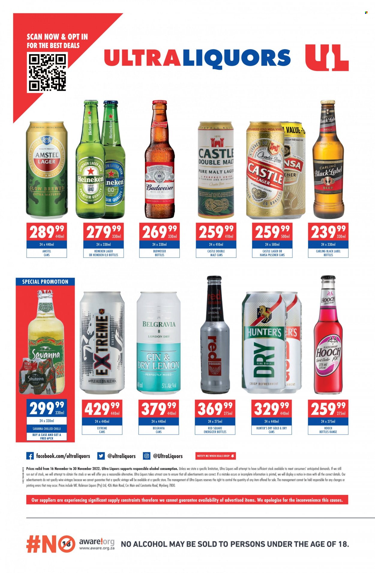Ultra Liquors specials - 16/11/2022 - 30/11/2022. Page 4