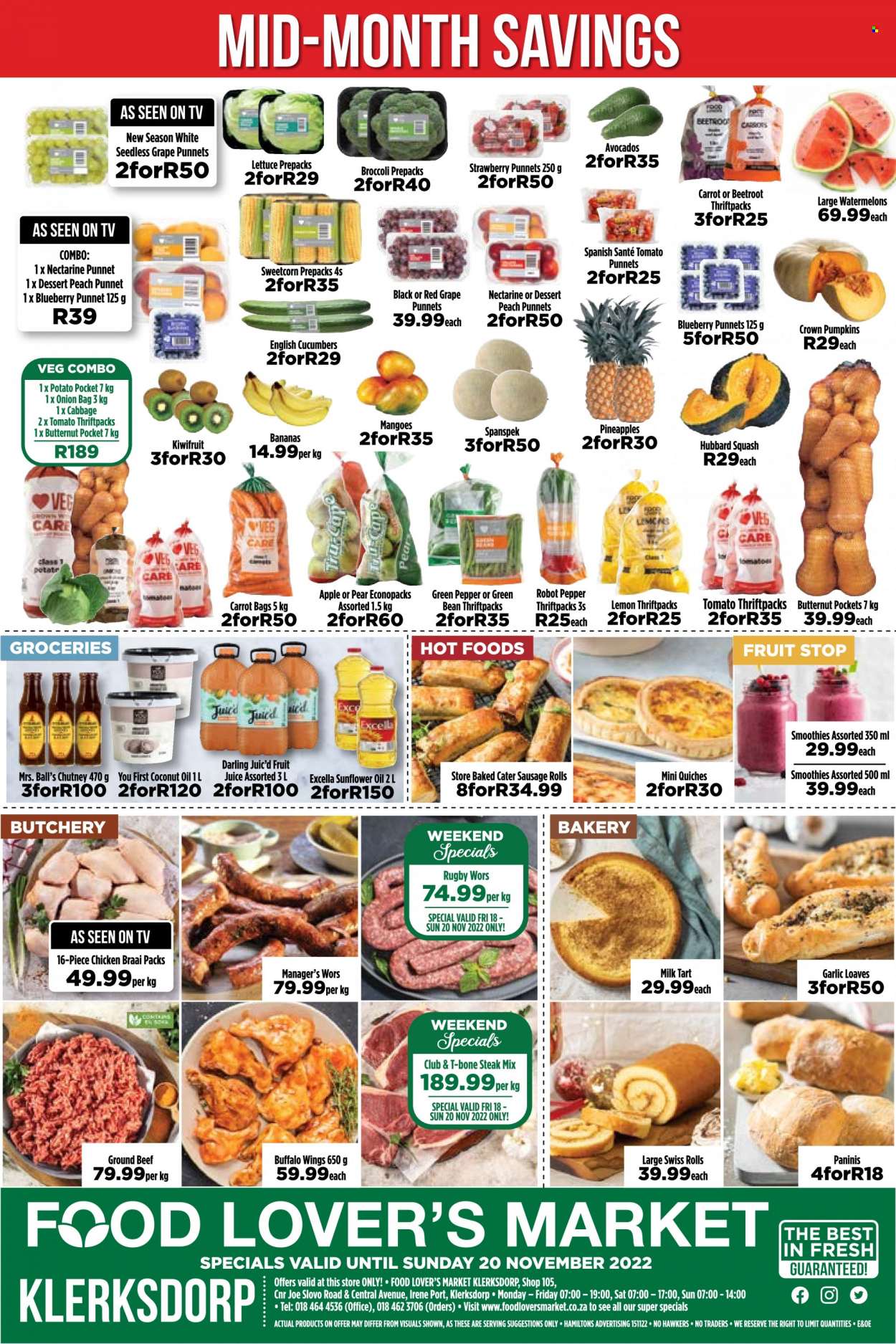 Food Lover's Market specials - 17/11/2022 - 20/11/2022. Page 1