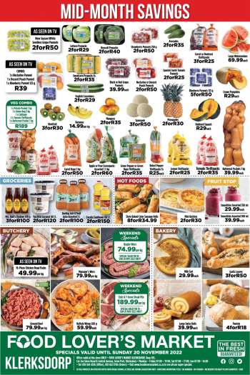 Food Lover's Market catalogue  - 17/11/2022 - 20/11/2022.