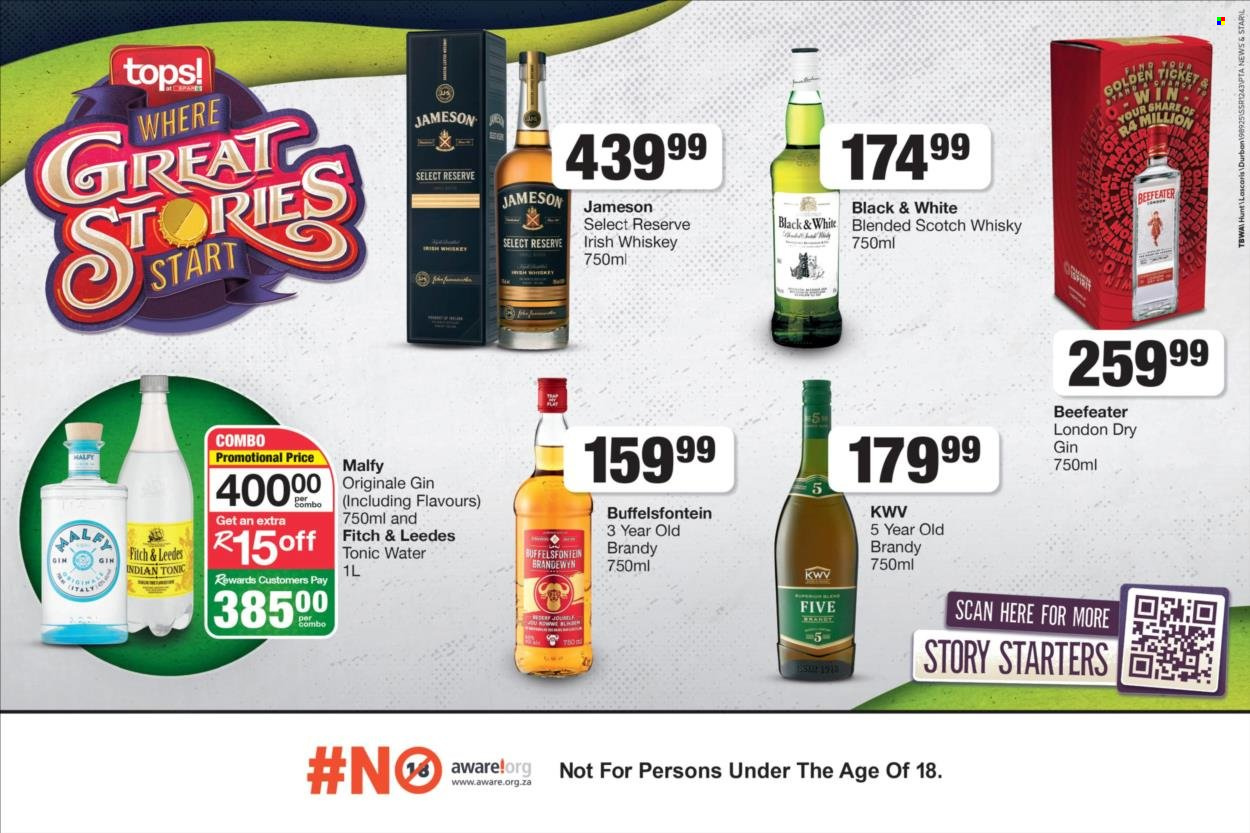 TOPS at SPAR specials - 17/11/2022 - 20/11/2022. Page 1