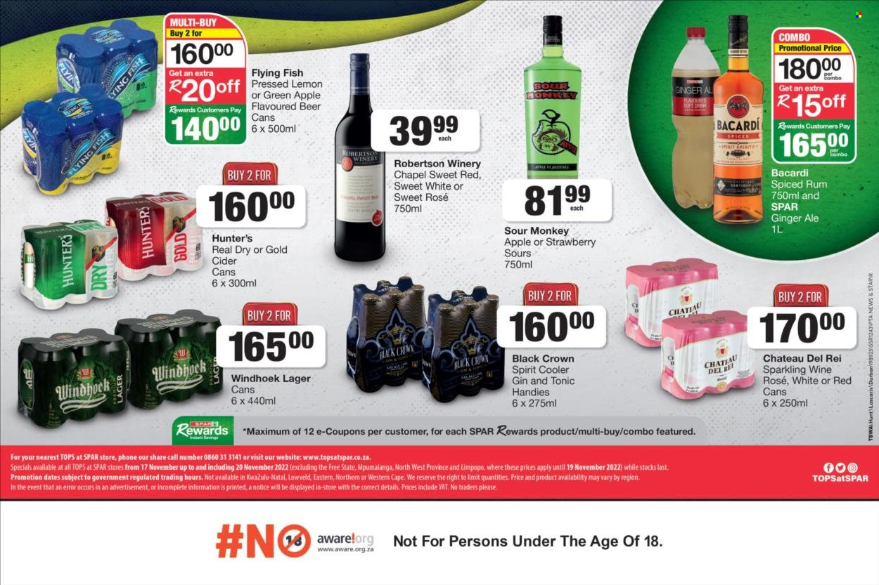 TOPS at SPAR specials - 17/11/2022 - 20/11/2022. Page 2