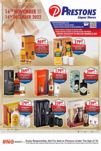 Prestons Liquor Stores catalogue  - 16/11/2022 - 14/12/2022.