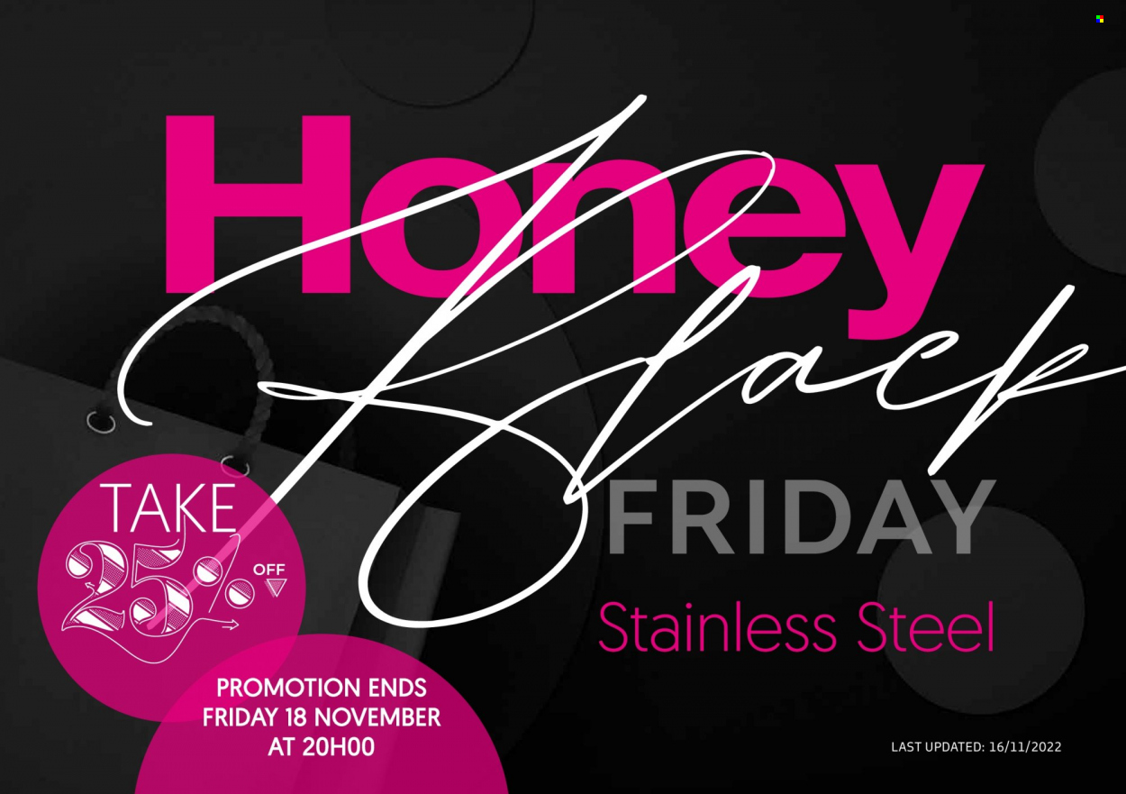Honey specials - 16/11/2022 - 18/11/2022. Page 1